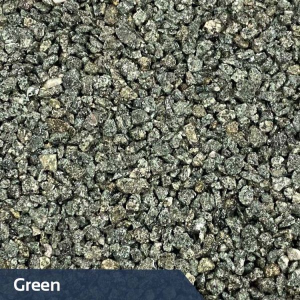 Green – 75% Green 2-5mm, 25% Green 1-3mm