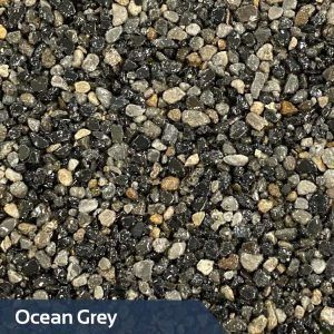 Ocean Grey – 75% Ocean Grey 2-5mm, 25% Ocean Grey 1-3mm