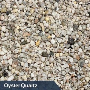 Oyster Quartz – 75% Oyster Quartz 2-5mm, 25% Oyster Quartz 1-3mm