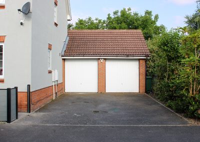 Before image resin bound driveway