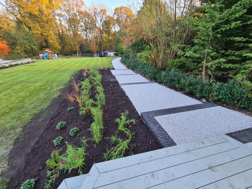 One Of Many Beautiful Resin Pathways Installed By Ace Resin