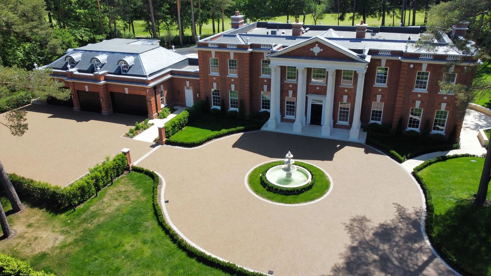 resin driveway manor installation