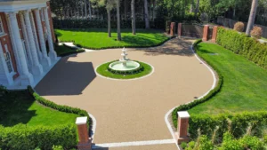 wentworth resin pool surround driveway