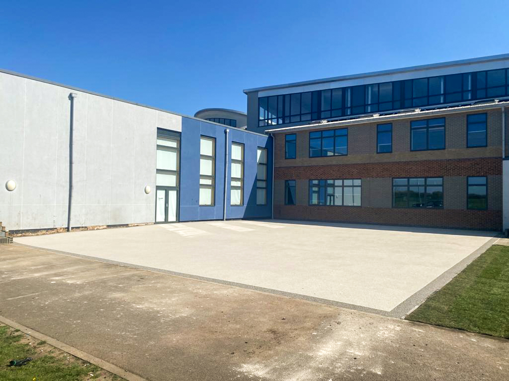 All Saints Academy Resin Surfacing
